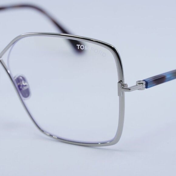 🕶️ New Tom Ford FT5841-B 016  Eyeglasses - Palladium Frame 59mm - Picture 5 of 10